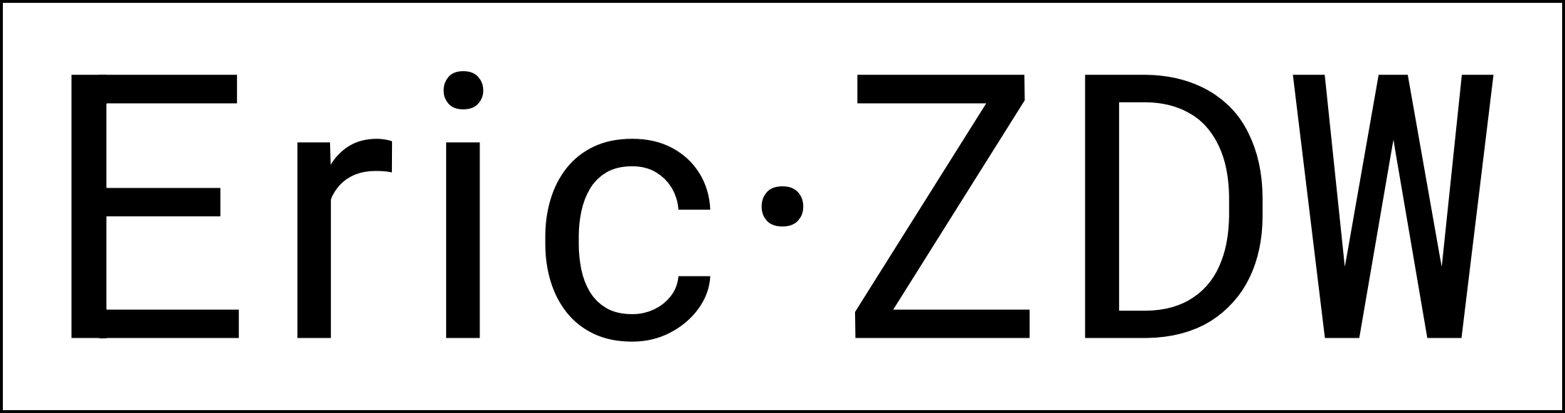 Eric.ZDW